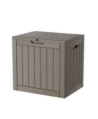 31 Gallon Outdoor Garden Resin Storage Deck Box