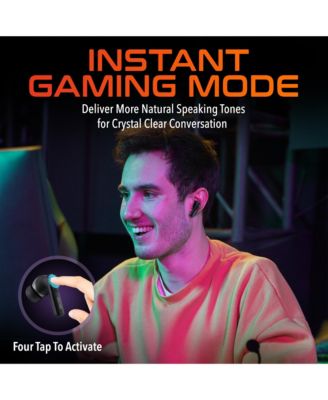 T50 Wireless Earbuds with 4 ENC Microphones, Noise Cancelling Earbuds Wireless, Compatible with Windows/Mac/PC/Laptops/Phones, Black