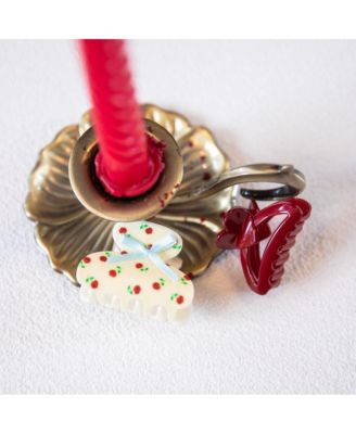 Medium Claw Clip Set - Flower + Heart