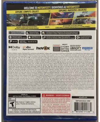 The Crew Motorfest Replen (English/French) for Playstation 5