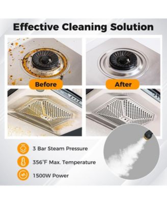 1500W Portable Steam Cleaner with 34 oz Water Tank