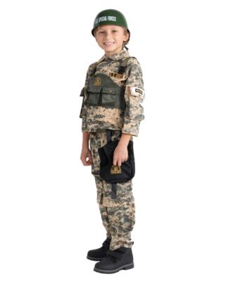 Army Soldier Costume - Kids