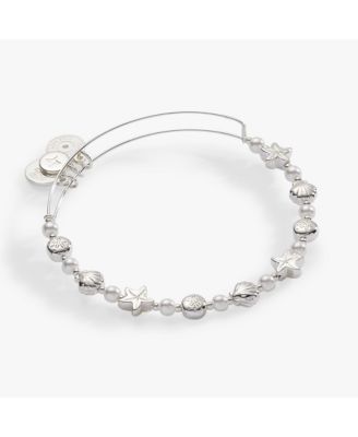 Alex Ani Seaside Pearl Beaded Bangle Bracelet