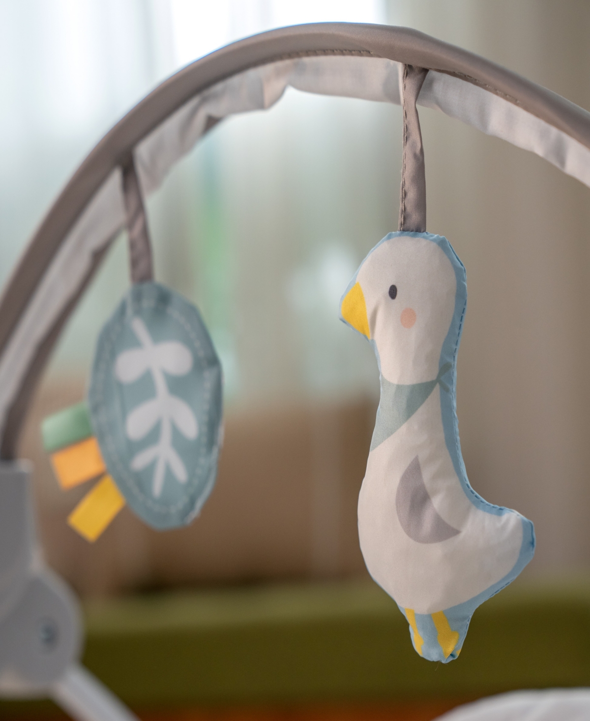 Ingenuity Infant Comfort 2 Go Portable Swing In Gray