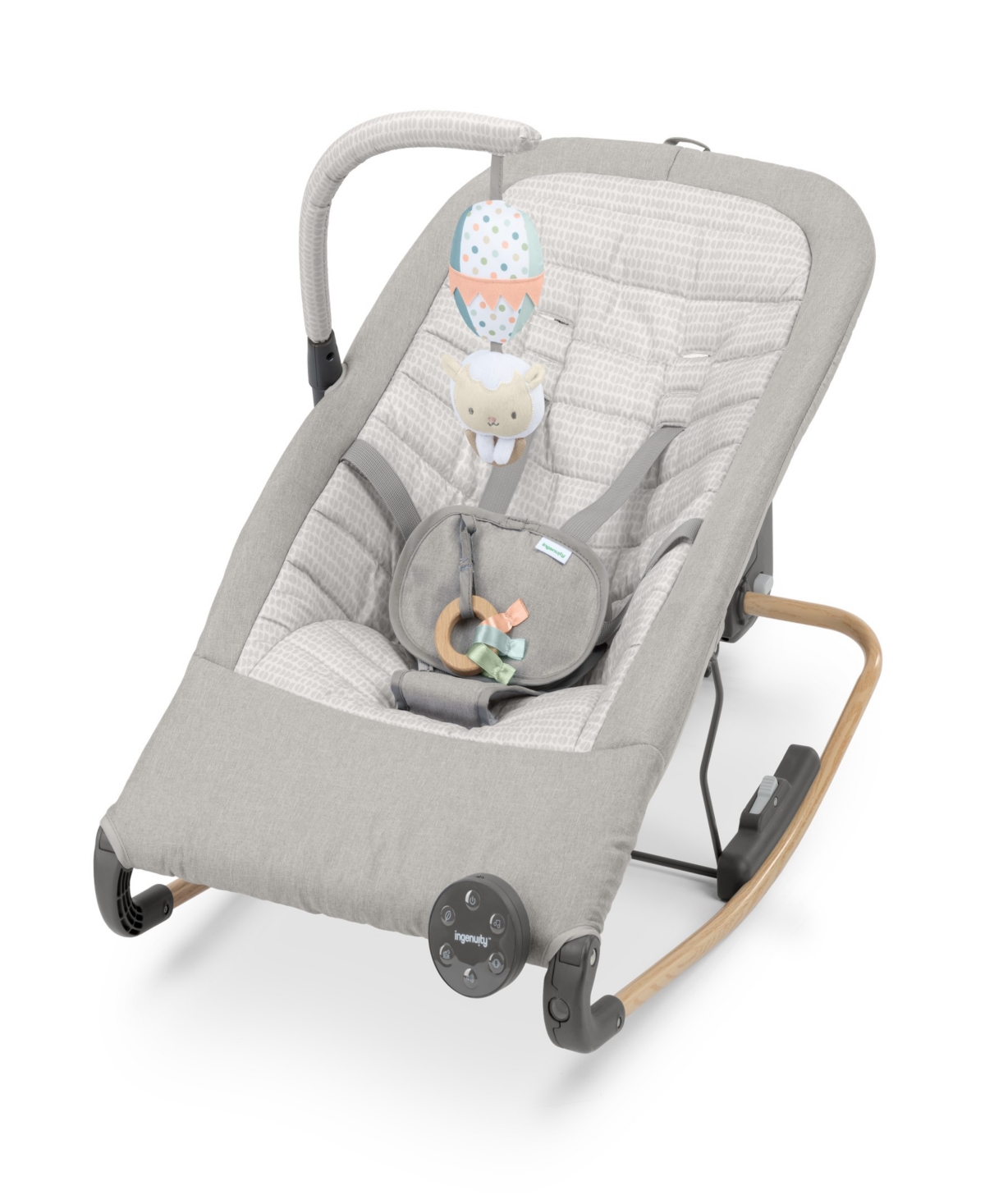 Ingenuity Infant Keep In Motion Automatic Baby Rocking Seat In Gray