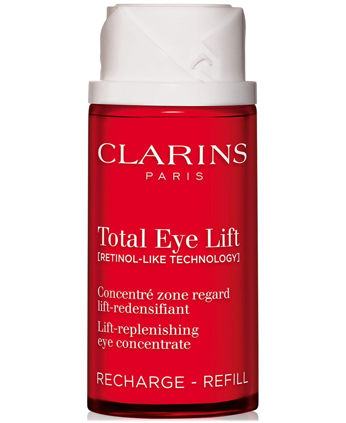 Clarins Total Eye Lift Eye Cream Refill, 0.5 Oz. In Transparent