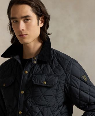 Men's Beaton Quilted Water-Repellent Snap-Front&nbsp;Jacket