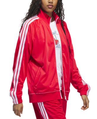 Women's Zip-Front Long-Sleeve Logo Track Jacket 