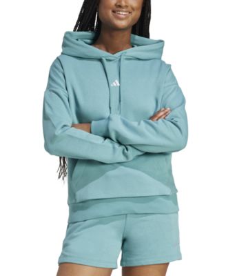 adidas - Women's Essentials Small-Logo Long-Sleeve Hoodie