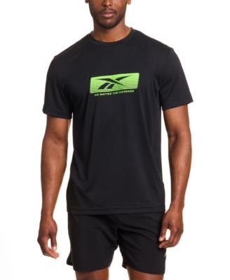 Distance Short Sleeve Crewneck Graphic Running T-Shirt