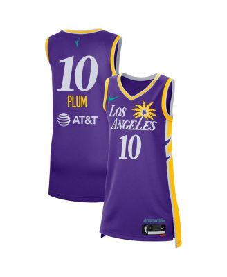 Nike - Men's and Women's Kelsey Plum&nbsp;Purple Los Angeles Sparks Explorer Edition Victory Jersey