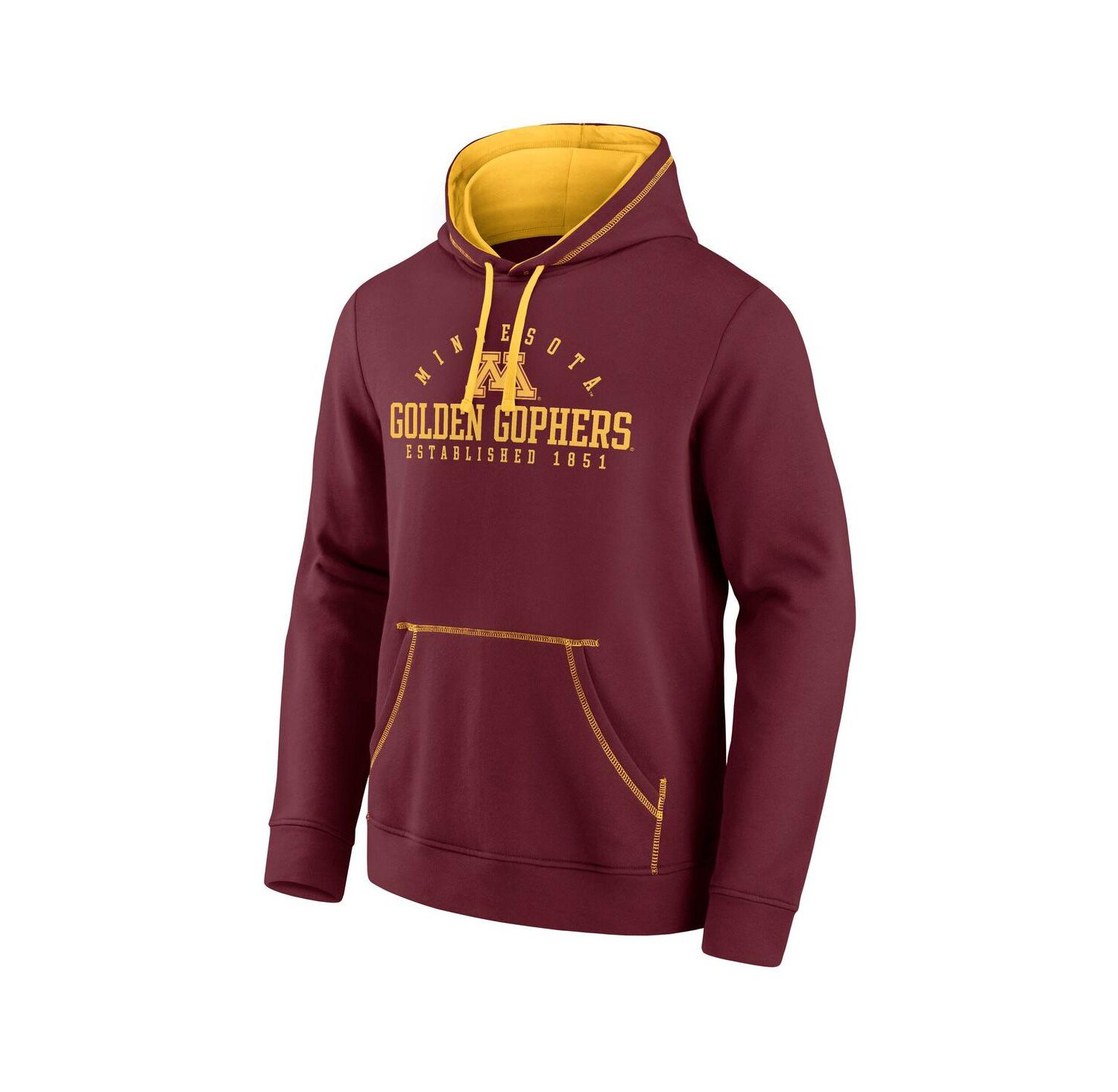 Men's Maroon Minnesota Golden Gophers Toppler Fleece Pullover Hoodie