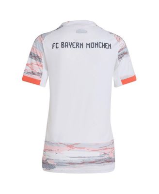 Women's White Bayern Munich 2025/26 Away Replica Jersey