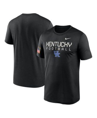 Nike - Men's Black Kentucky Wildcats 2024 Military Appreciation Legend Performance T-Shirt