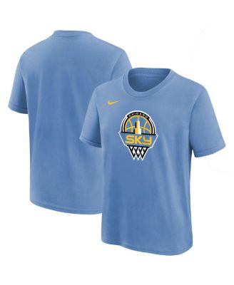 Nike - Big Boys and Girls Sky Blue Chicago Sky Essential Logo T-Shirt