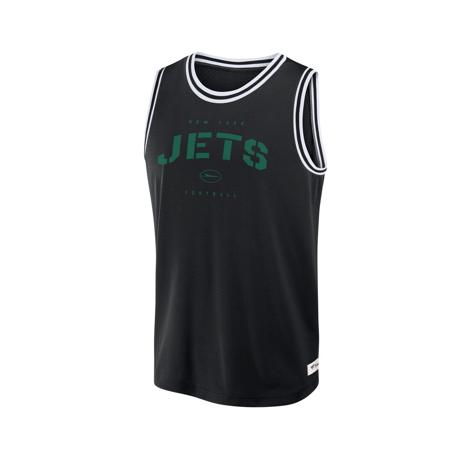Men's Black New York Jets Elements Future Ground Jersey Tank Top