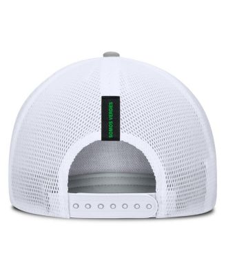 Men's Heather Gray Austin FC Low Block Trucker Adjustable Hat