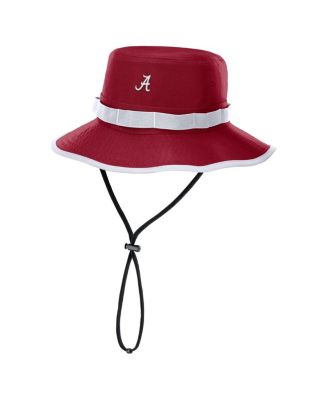 Nike - Men's Crimson Alabama Crimson Tide 2025 Sideline Apex Boonie Bucket Hat