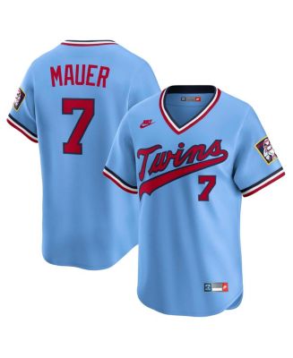 Nike Men's Joe Mauer Light Blue Minnesota Twins Throwback
