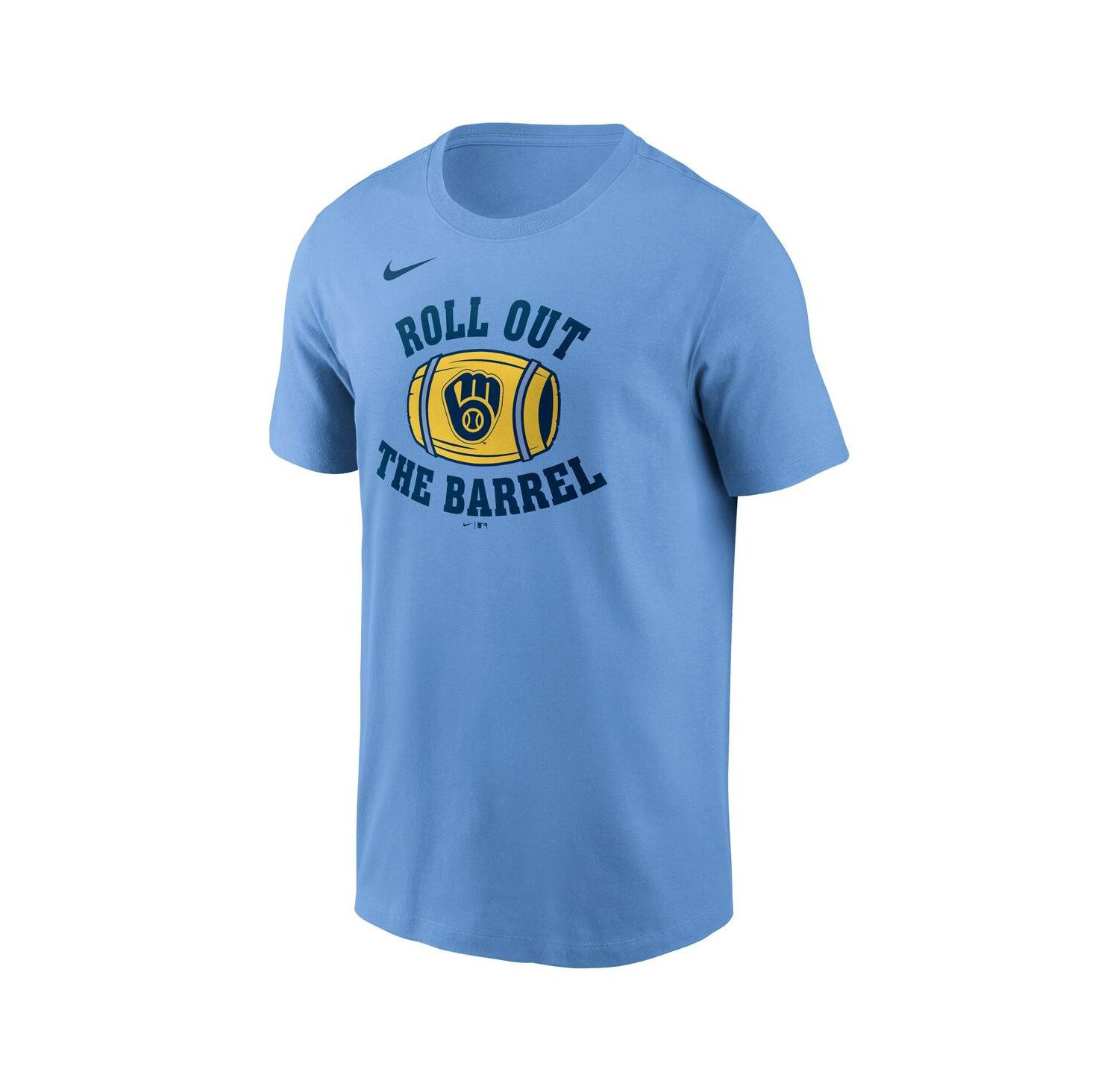 Men's Light Blue Milwaukee Brewers Local Hometown T-Shirt