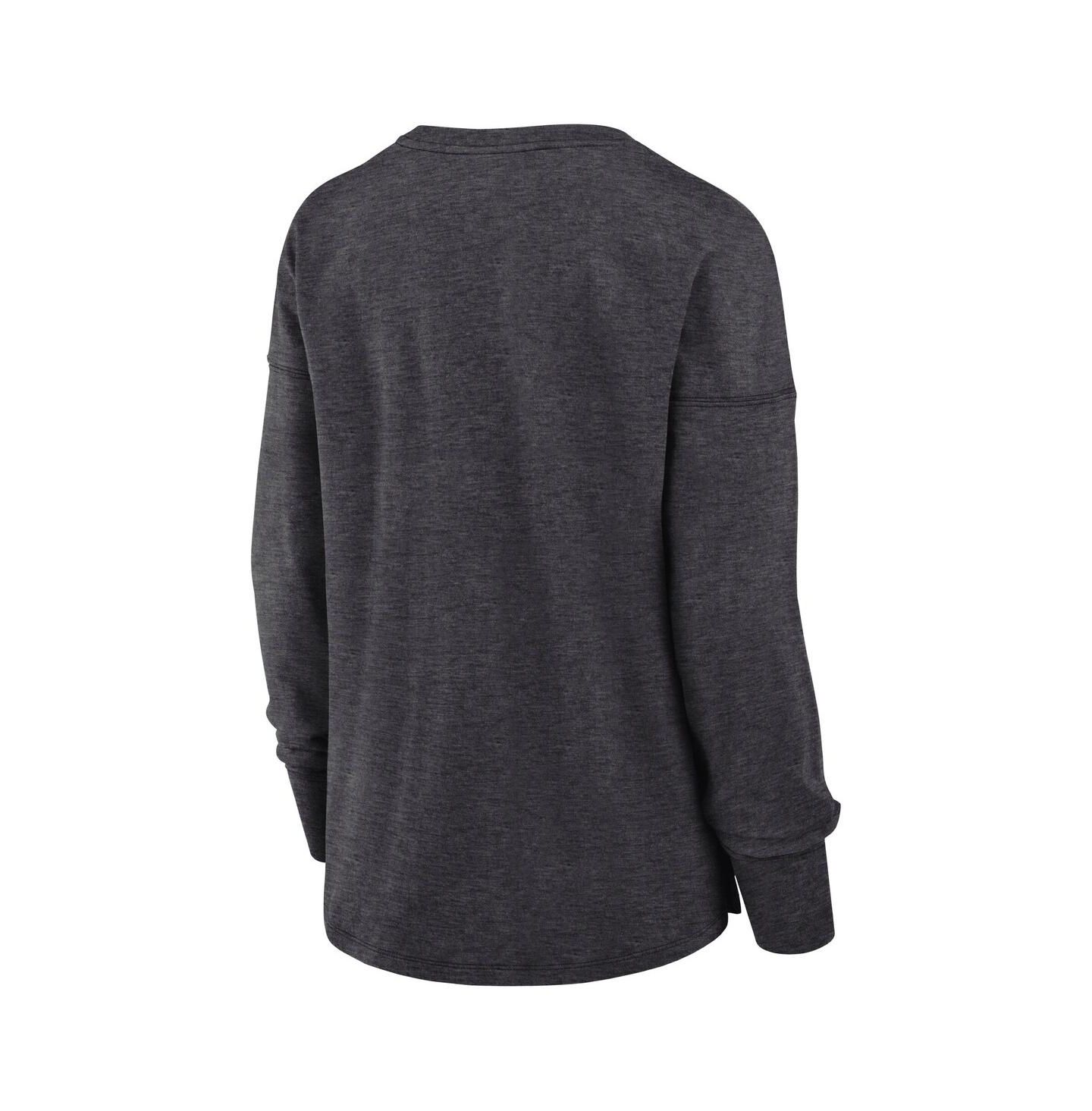 Женская футболка Fanatics Heather Charcoal Utah Mammoth Primary Logo Legacy Long Sleeve — фото 3