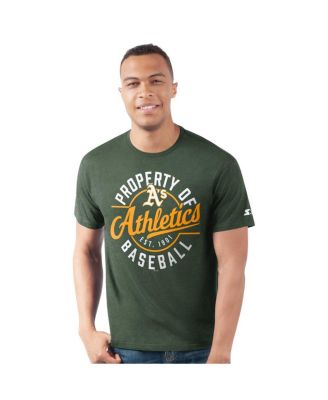 Starter - Men's Green Athletics Prime Time Property Of T-Shirt
