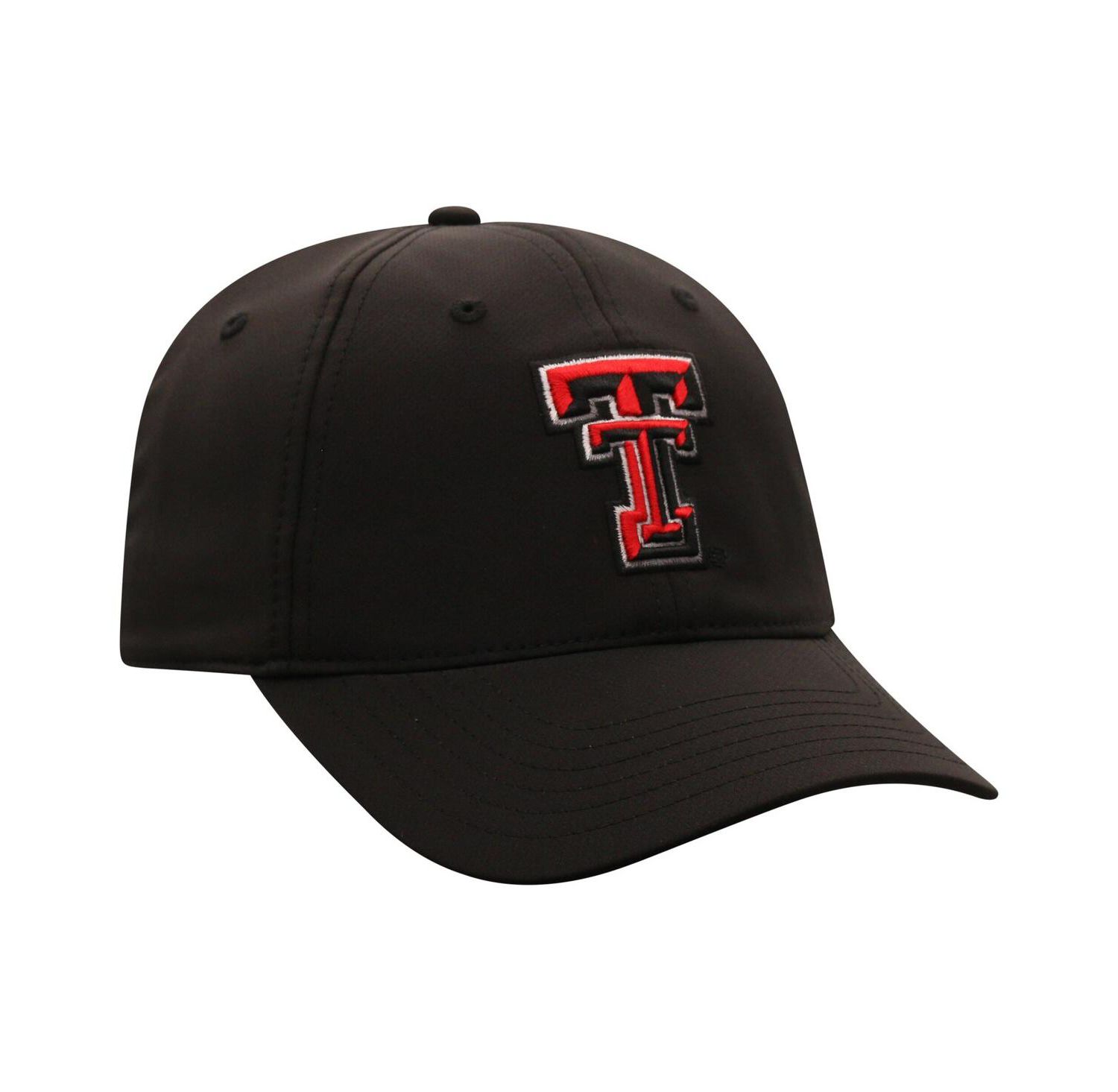 Men's Black Texas Tech Red Raiders Victory Trainer Adjustable Hat