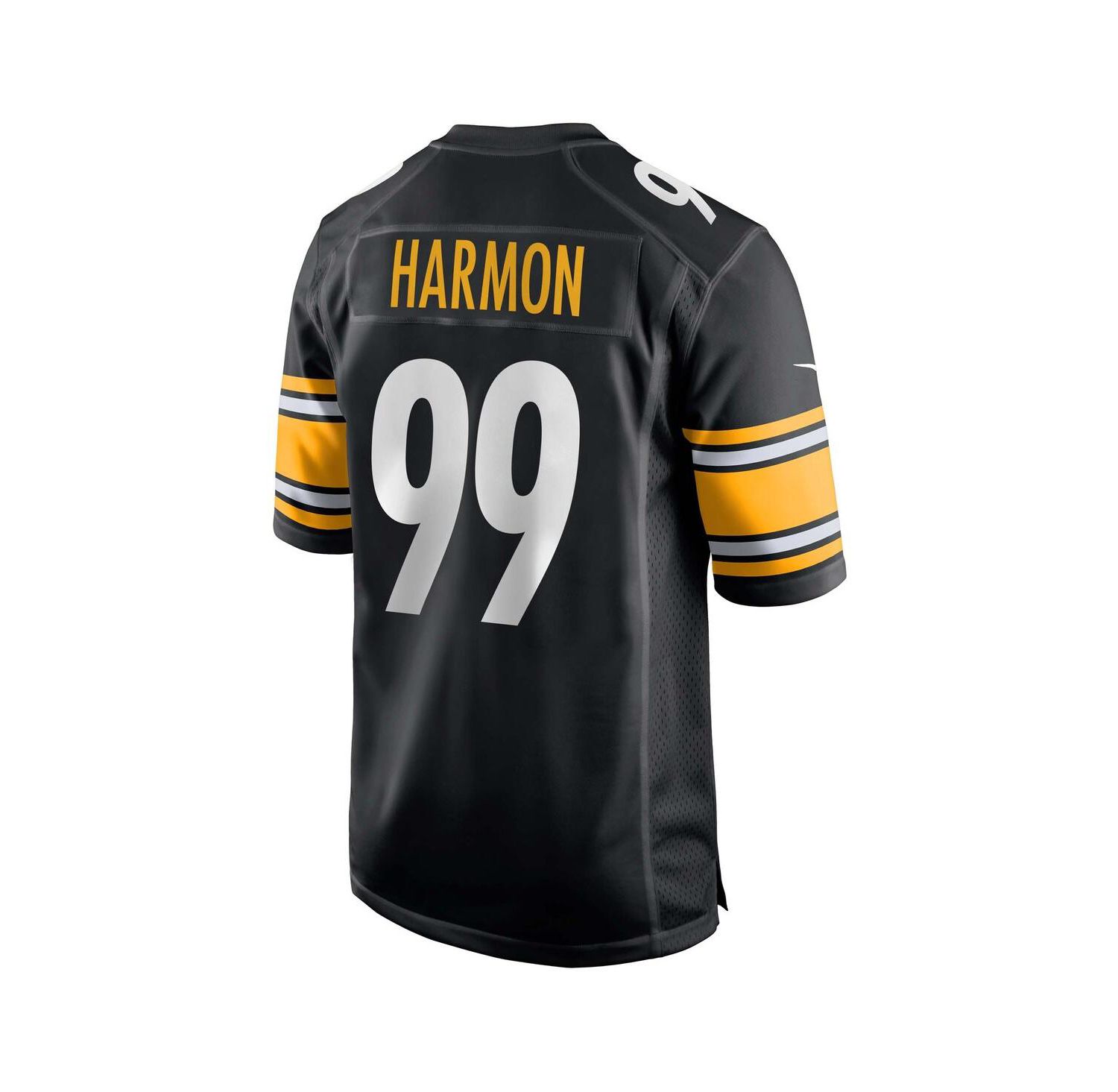 Men's Derrick Harmon Black Pittsburgh Steelers 2025 NFL Draft First Round Pick Game Jersey