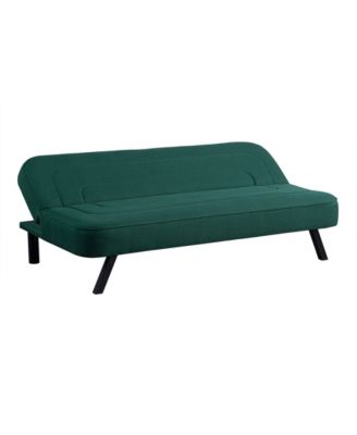 66.1" Polyester Forrest Convertible Futon