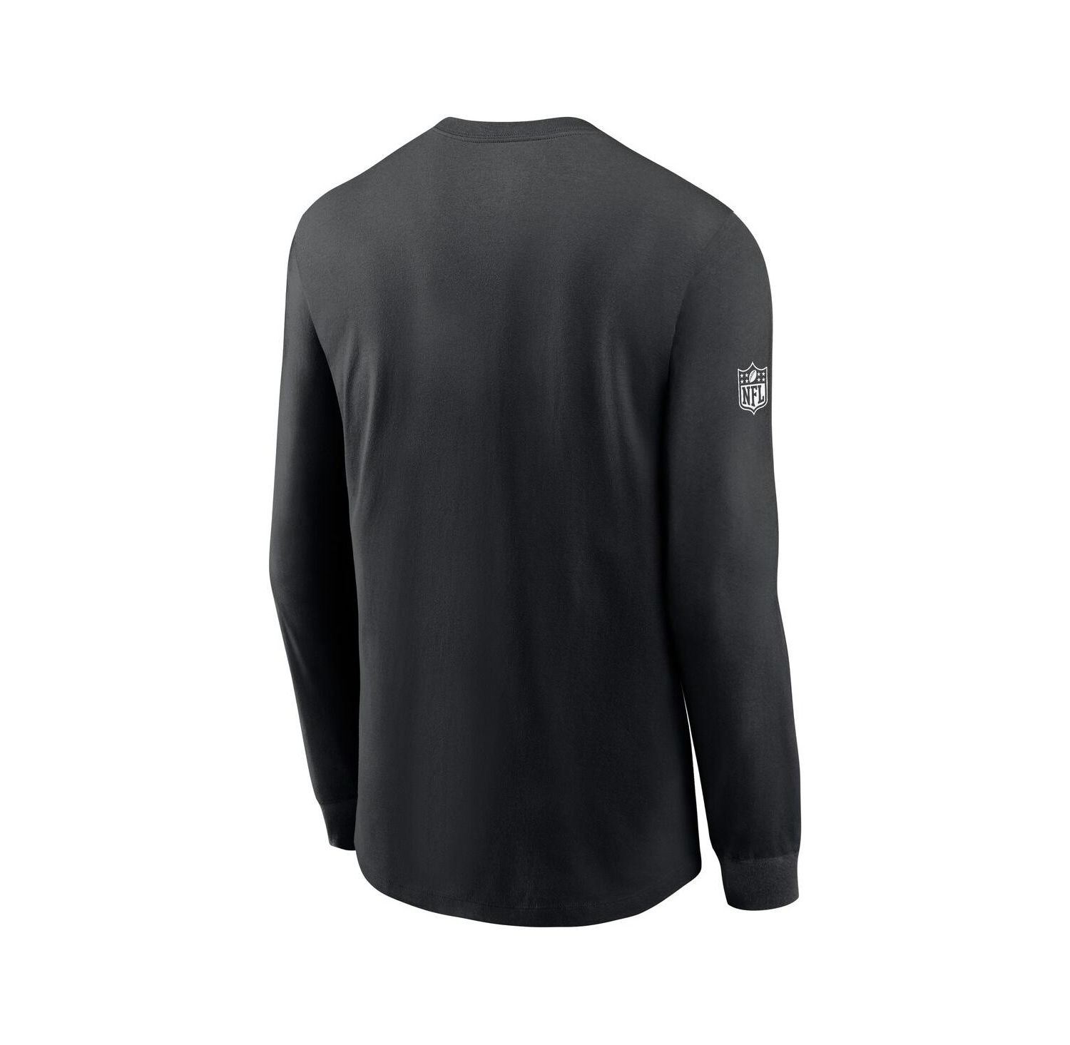 Men's Black New York Jets Sideline Performance Long Sleeve T-Shirt