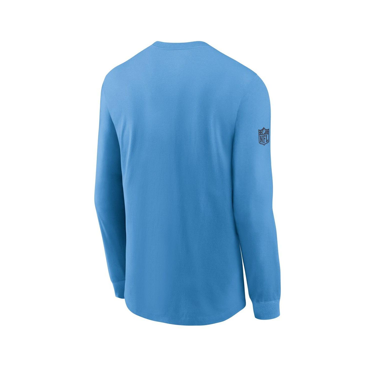 Men's Light Blue Tennessee Titans Sideline Performance Long Sleeve T-Shirt
