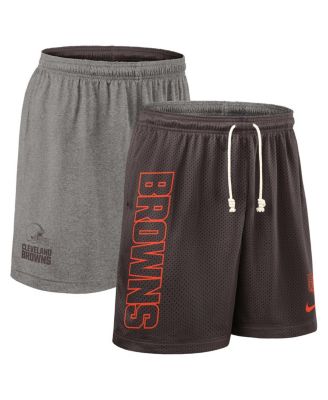 Nike - Men's Brown Cleveland Browns Sideline Reversible Performance Shorts