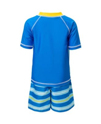 Baby Boys You! Rash Guard and Swim Trunks Outfit Set