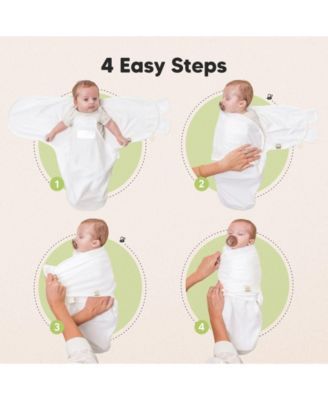 3pk Soothe Zippy Baby Swaddles Months, Newborn Sleep Sacks, Zipper Swaddle, Wearable Swaddle Blanket