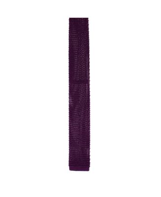 Men's Zion Knit Silk Solid Colored Necktie