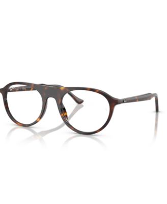 Unisex Square Plastic RB5441 Optics Eyeglasses