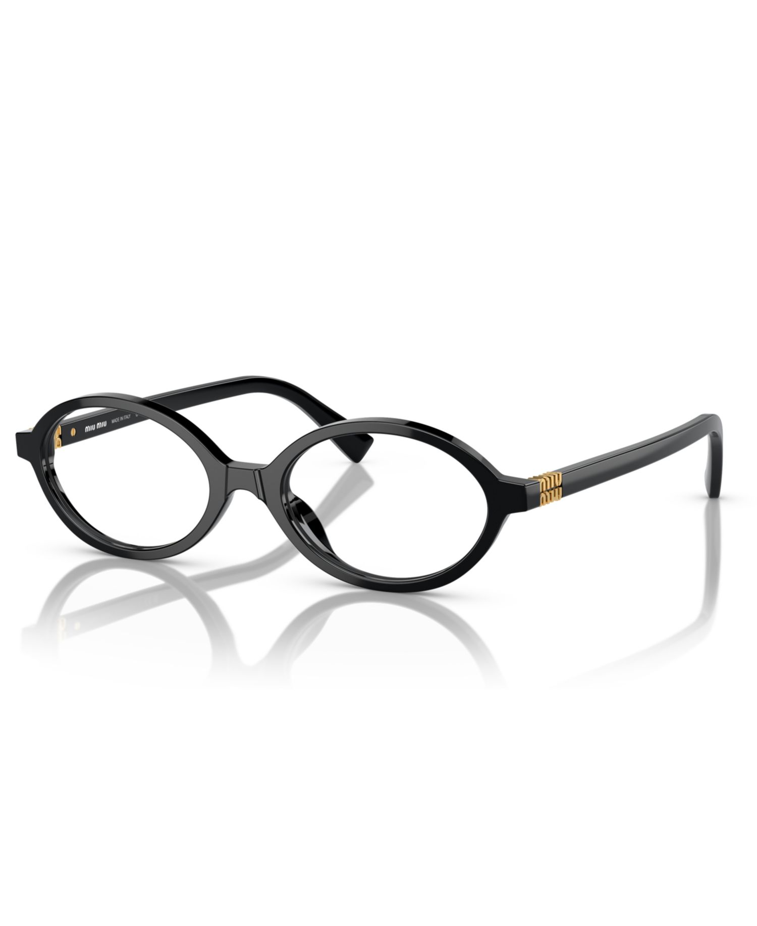 Woman Oval Plastic MU 01XV Eyeglasses
