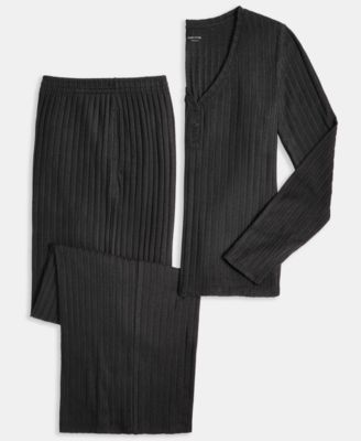 Women's Soft Rib-Knit Pajama Set, XS-3X, Macy's Exclusive
