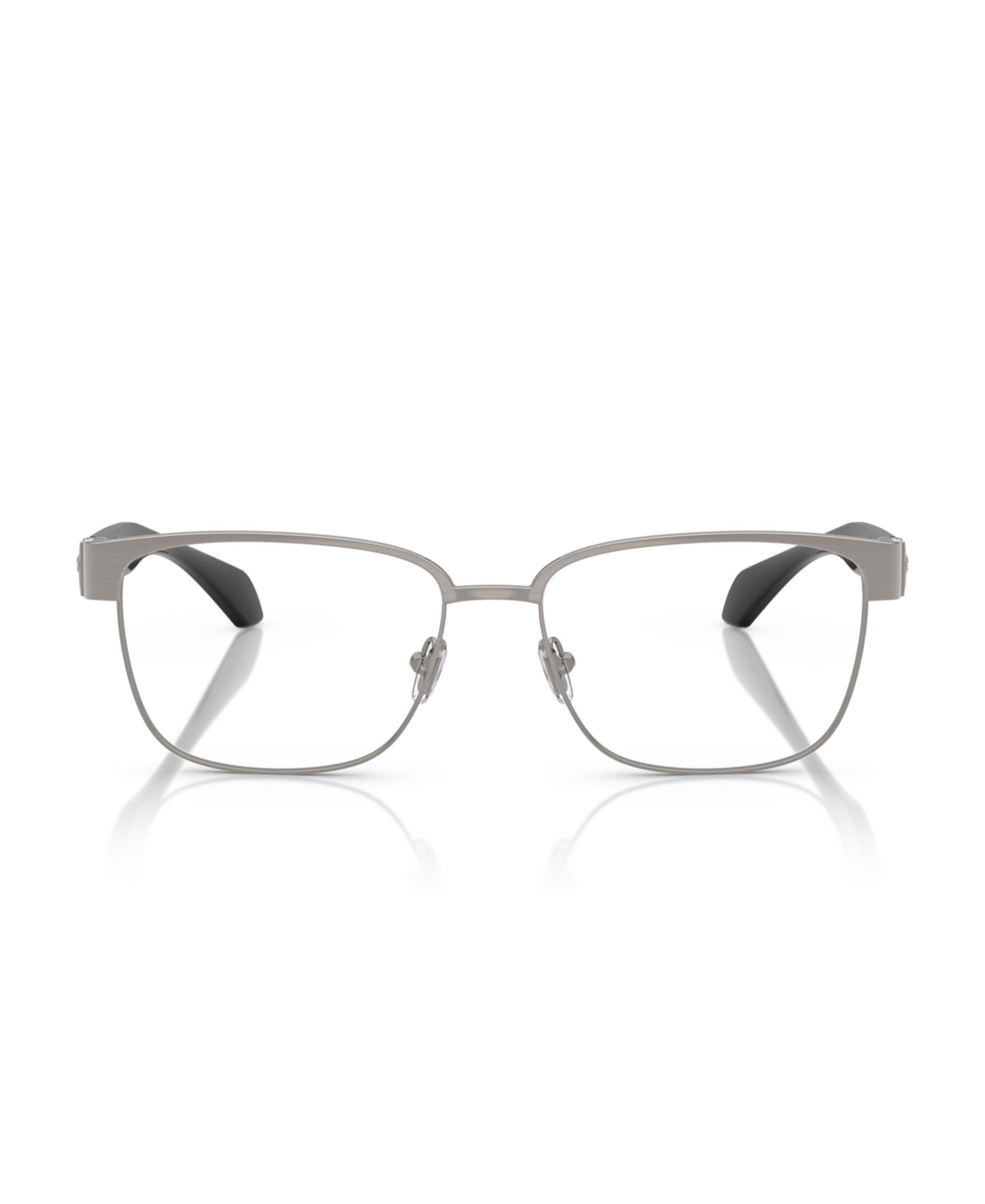 Мужские очки Versace Man Square Metal VE1306 Eyeglasses, цвет: Графитовый металлик — фото 2