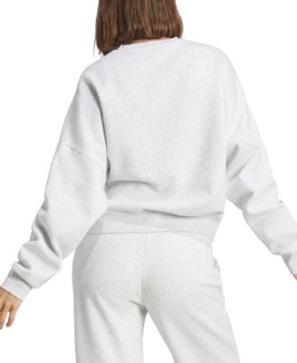 Women's Essentials Crewneck Small-Logo Sweatshirt 