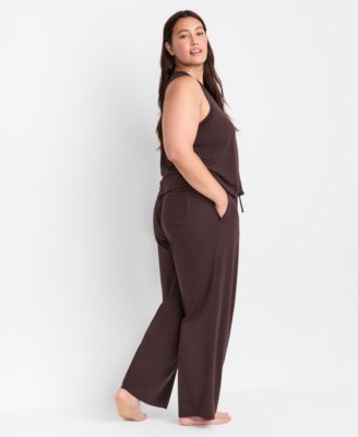 Women's Solid Knit Tank Pajama Set, XS-3X, Macy's Exclusive