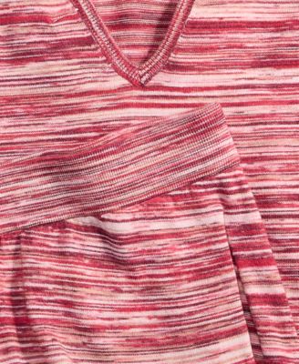 Women's Space-Dye 2-Pc. Tank Pajama Set, Macy's Exclusive