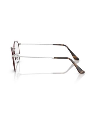 Unisex Round Metal Optics Eyeglasses, RB3447V