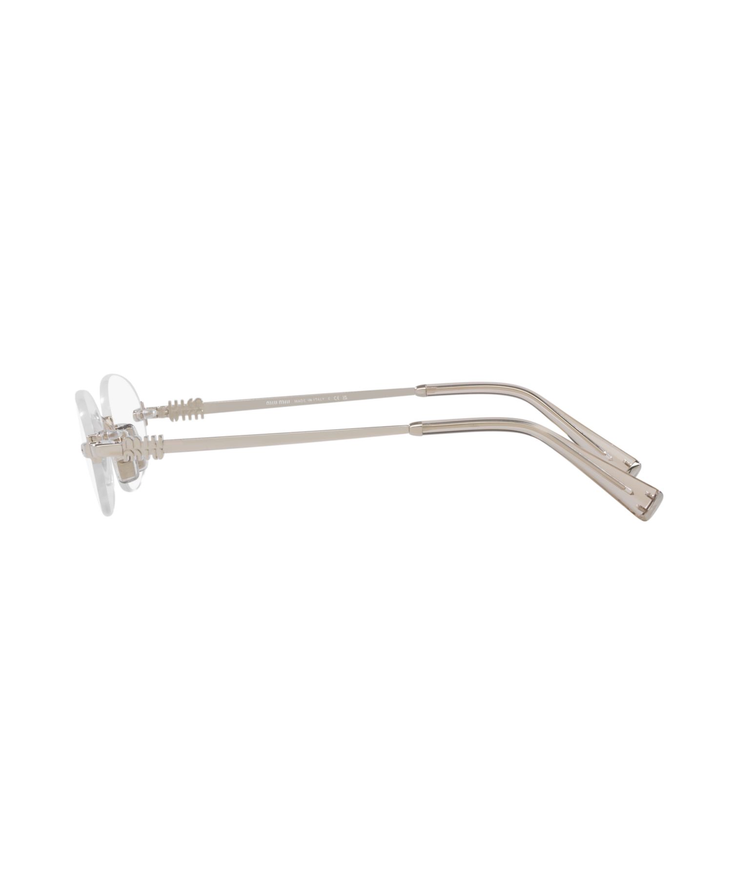 Woman Oval Metal MU 53WV Eyeglasses
