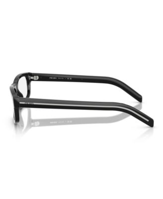 Men's Rectangle Eyeglasses, PR B02VF