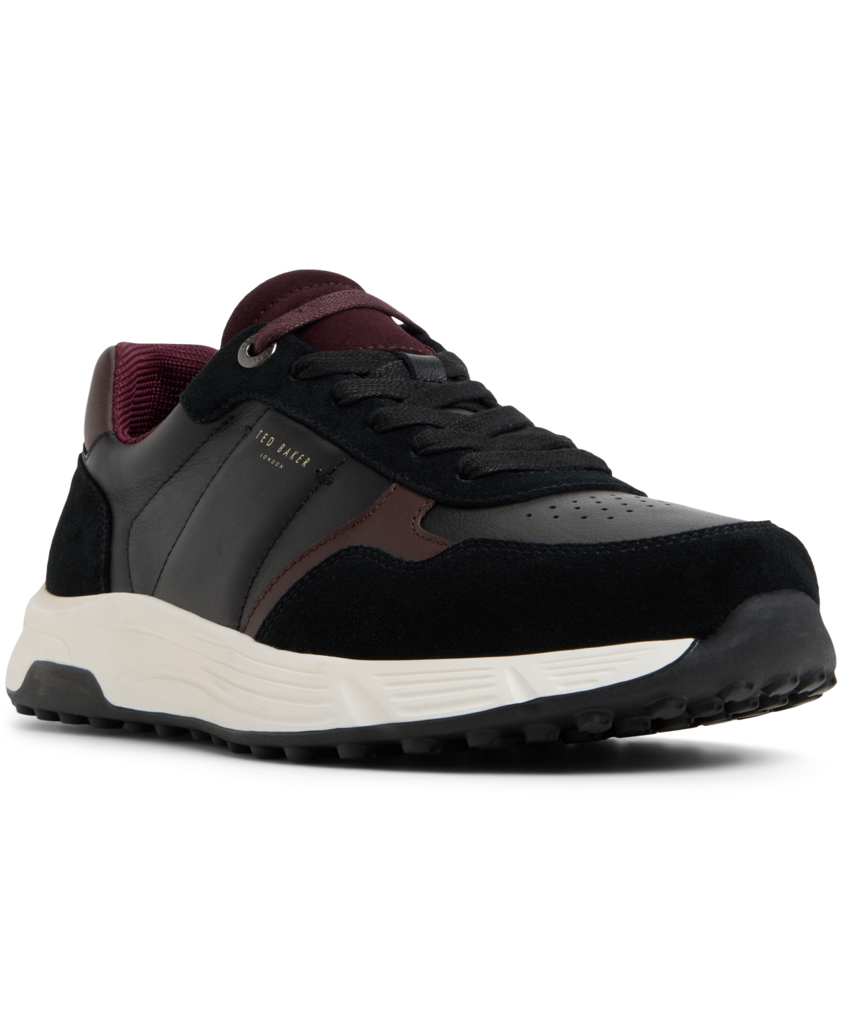 Men's Keston Athletic Lace Up Sneakers - Open black