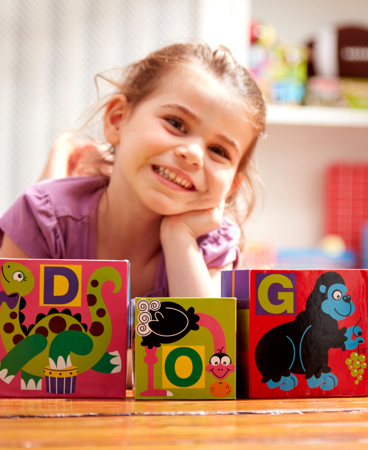 Melissa and Doug Alphabet Nesting and Stacking Blocks
