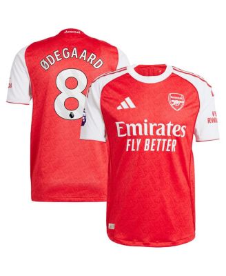 adidas - Men's Martin Ødegaard Red Arsenal 2025/26 Home Authentic Player Jersey