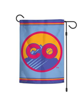 Colorado Rockies 2025 City Connect 12" x 18" Double-Sided Garden Flag