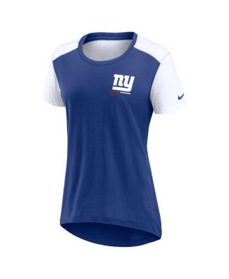 Women's&nbsp;Royal New York Giants Performance Fashion T-Shirt